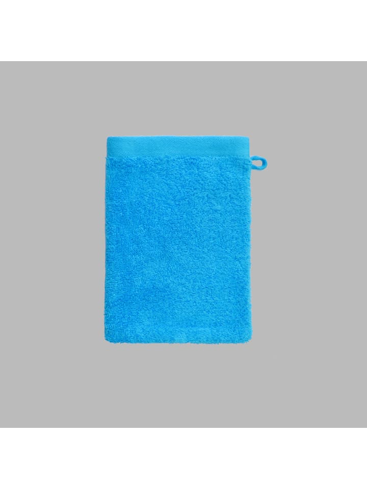 Waschhandschuh Absolut in blau
