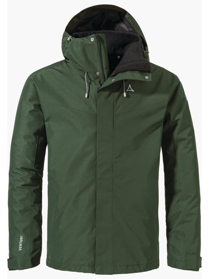 Kombijacke in schwarz