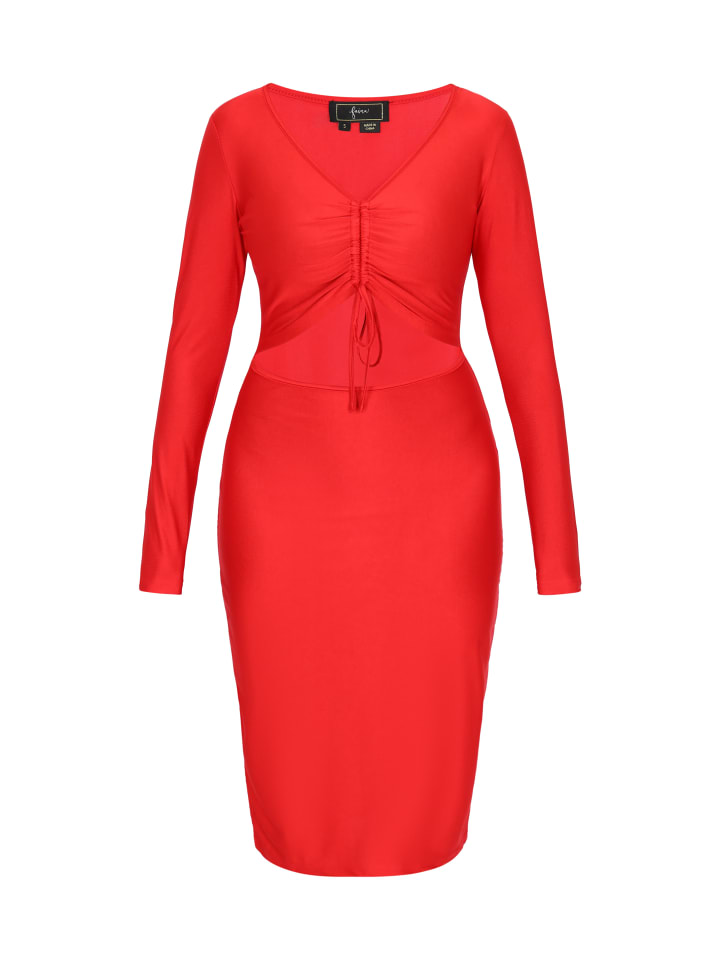 Women Dress in red