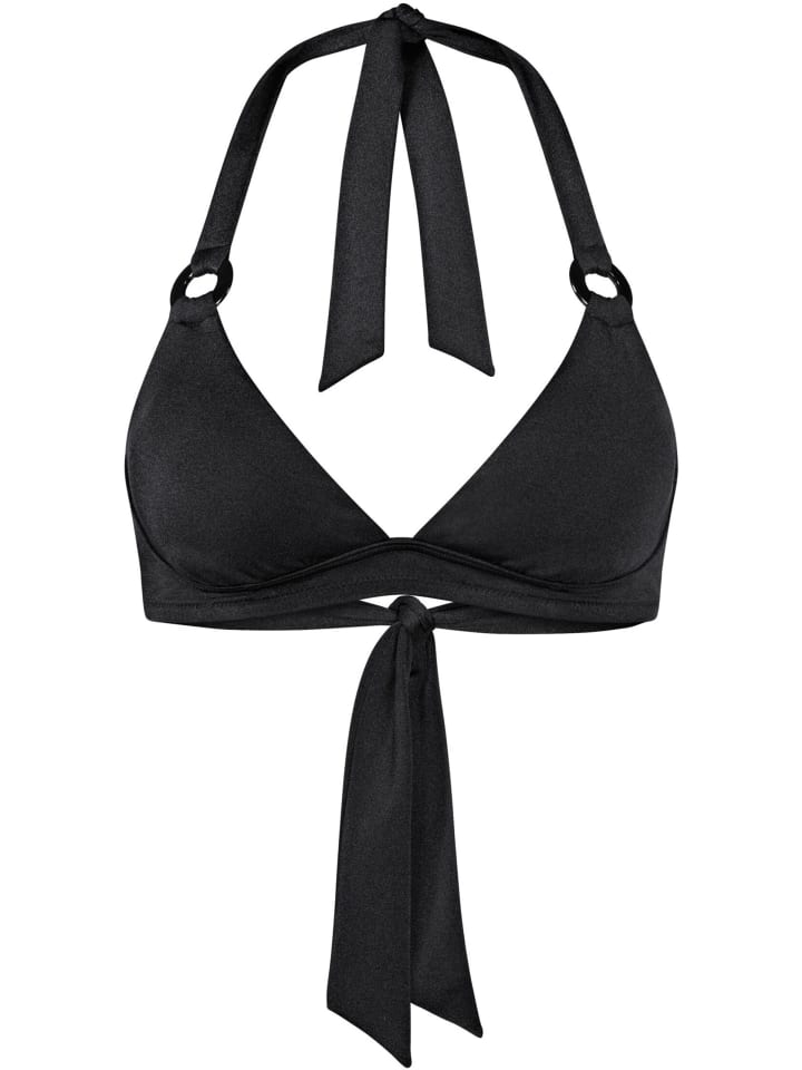Bustier-Bikini-Top Midnight Swim in Black