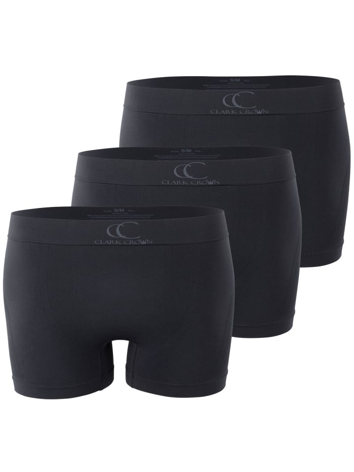 Boxershorts-Pant 3er Pack Seamless in anthrazit