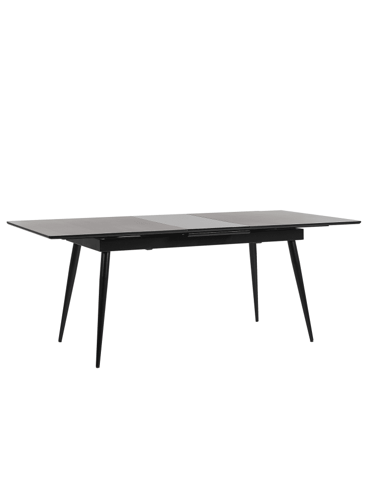 Esszimmertisch MALDON in Schwarz - (W) 90 x (H) 76 x (L) 160 cm