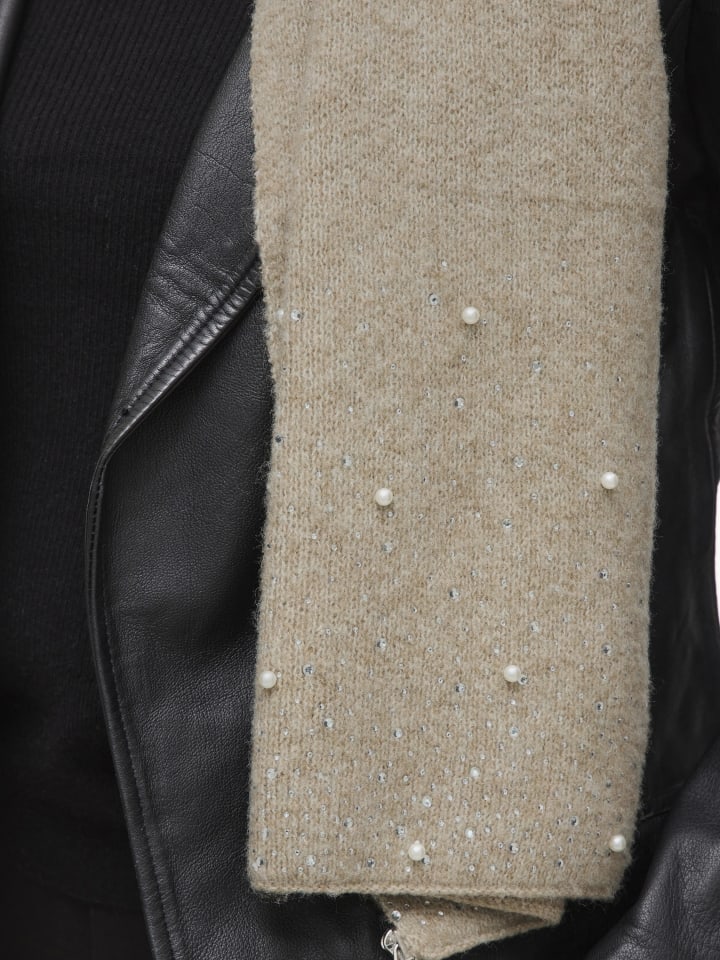 Schal Visummer in beige - 0001