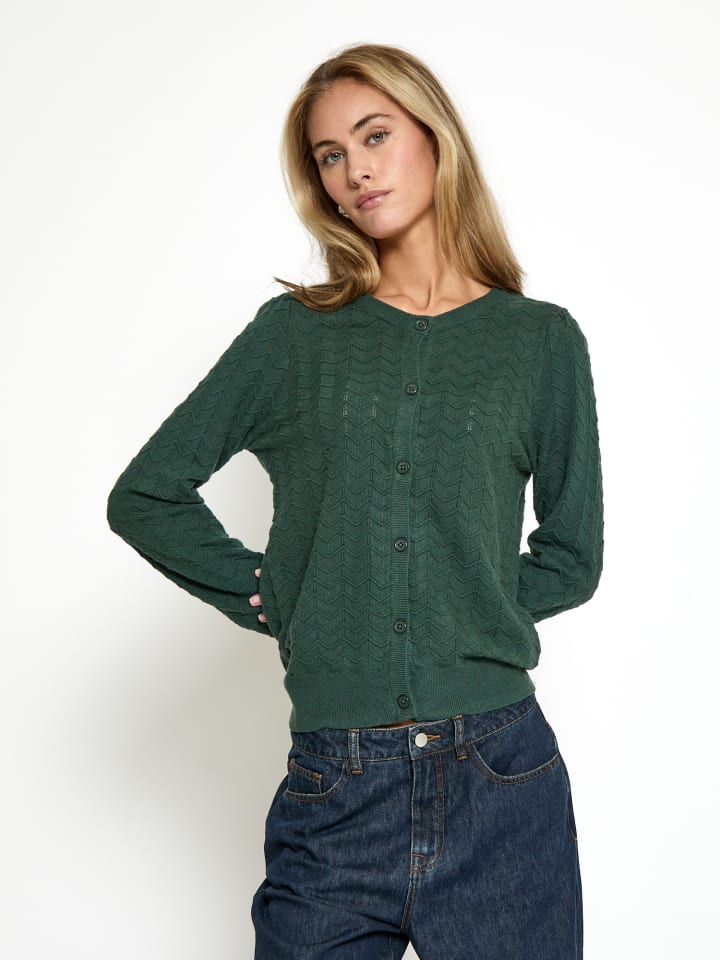 Strickjacke in Ocean Depths