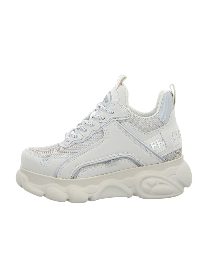 Plateau Schnürschuhe in Beige