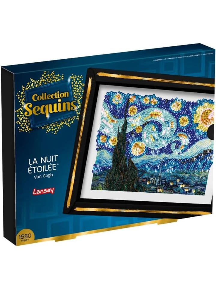 COLLECTION SEQUINS Die Sternennacht Van Gogh Kreativ ab 14 Jahren