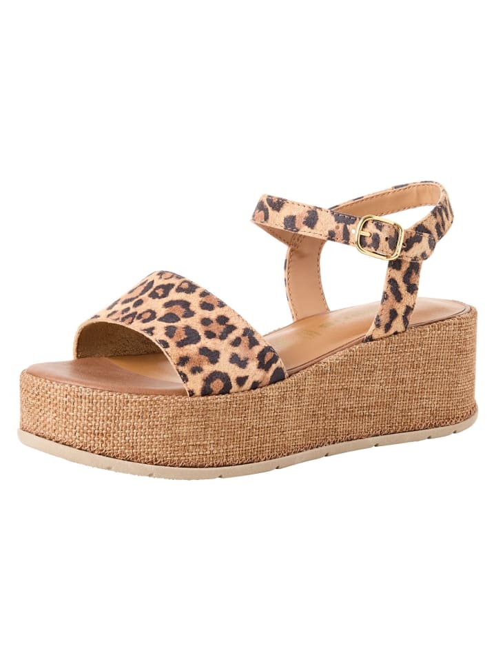 Sandalette in LEOPARD