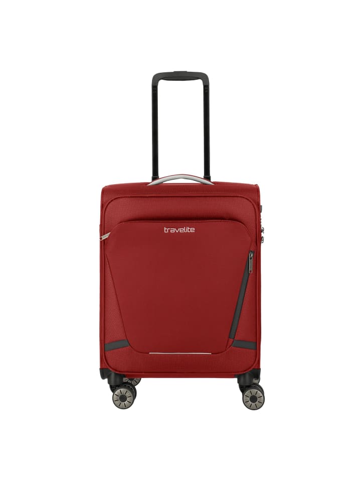 Jetpack Light 4 Rollen Kabinentrolley 55 cm rot