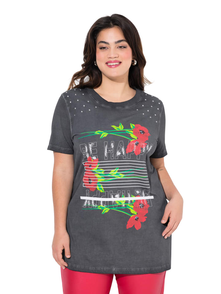 Shirt in anthrazit