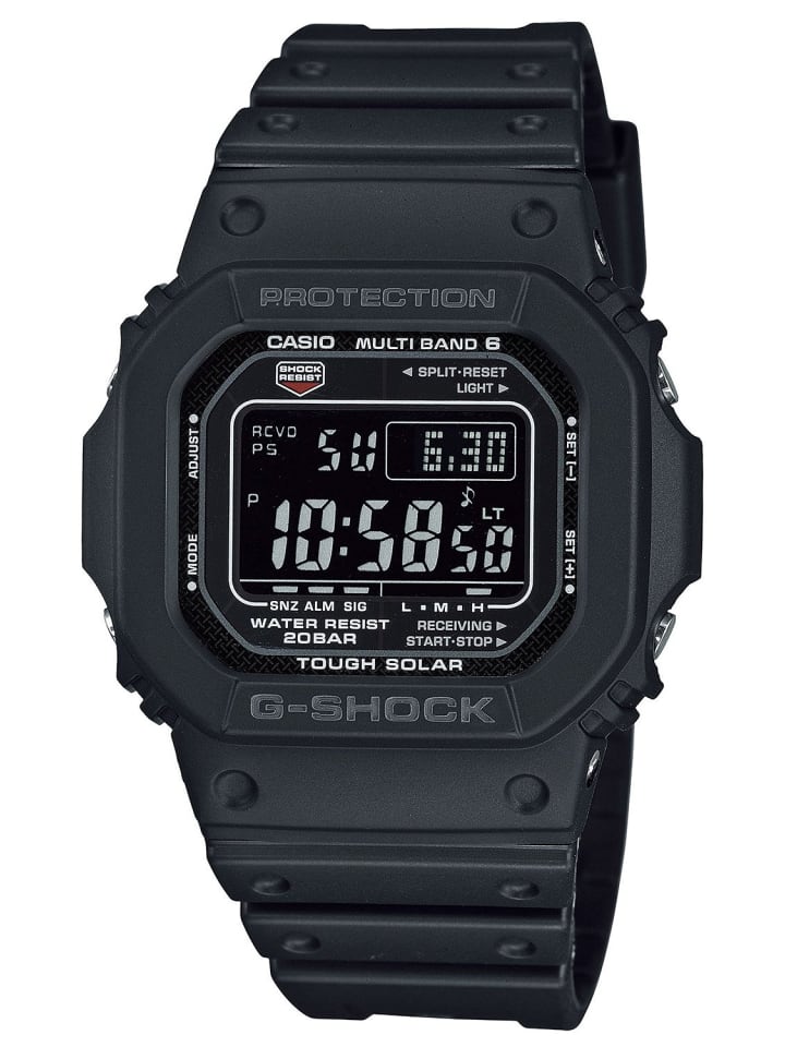 G-Shock The Origin Digital Funk-Solar-Herrenuhr Schwarz
