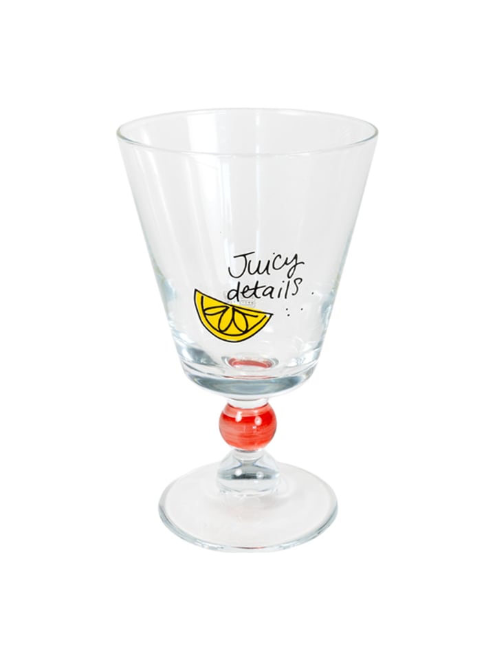 Weinglas Saftige Details in Bunt - 400 ml