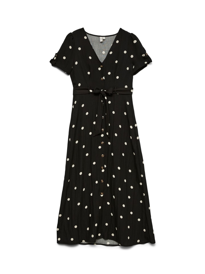Hemdblusenkleid in Black