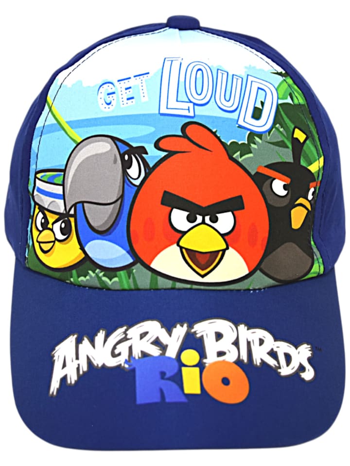 Basecap Angry Birds - Get Loud in Blau