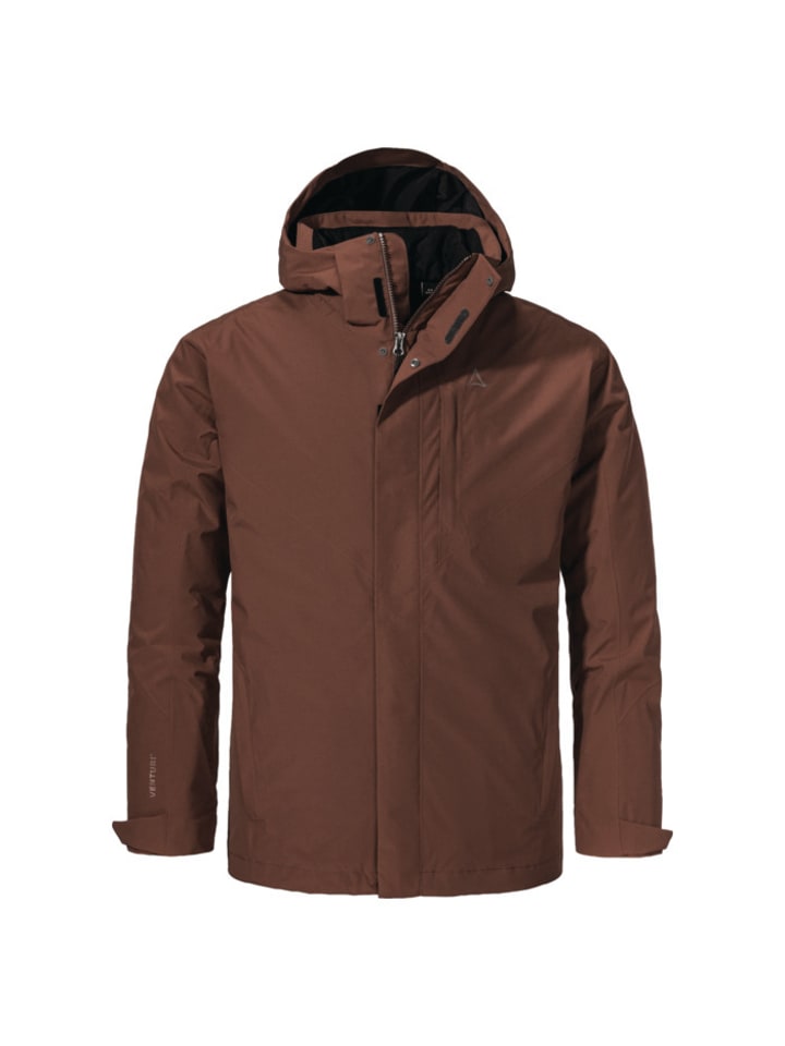 Doppeljacke "3in1 Jacket Style Tamina MNS" in chocolate