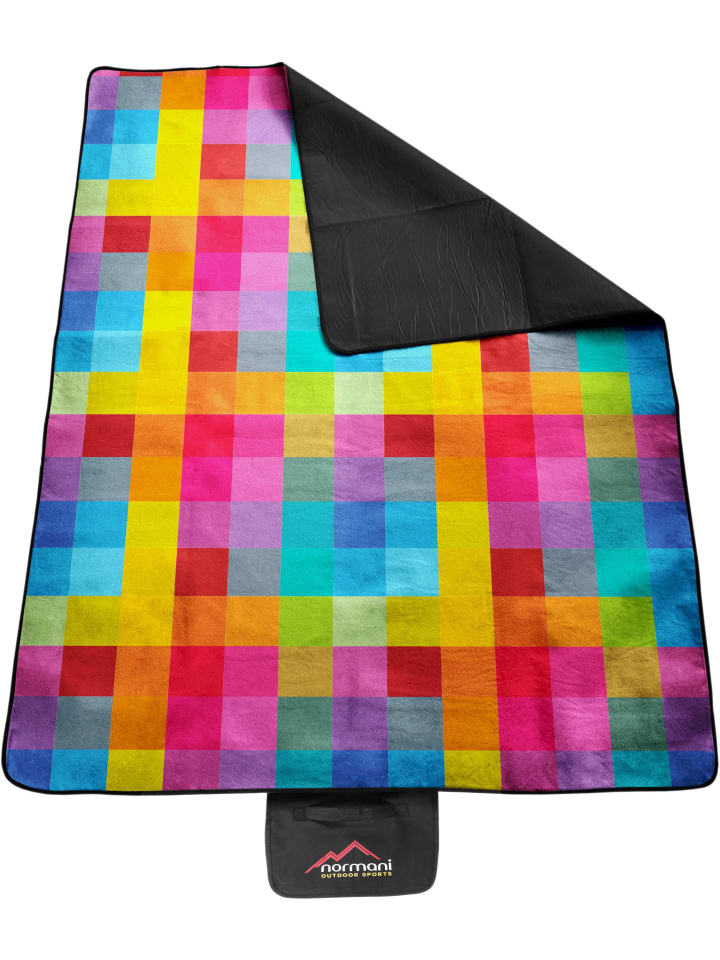 Outdoor-Campingdecke, 140 cm x 180 cm Tundra in Bunt