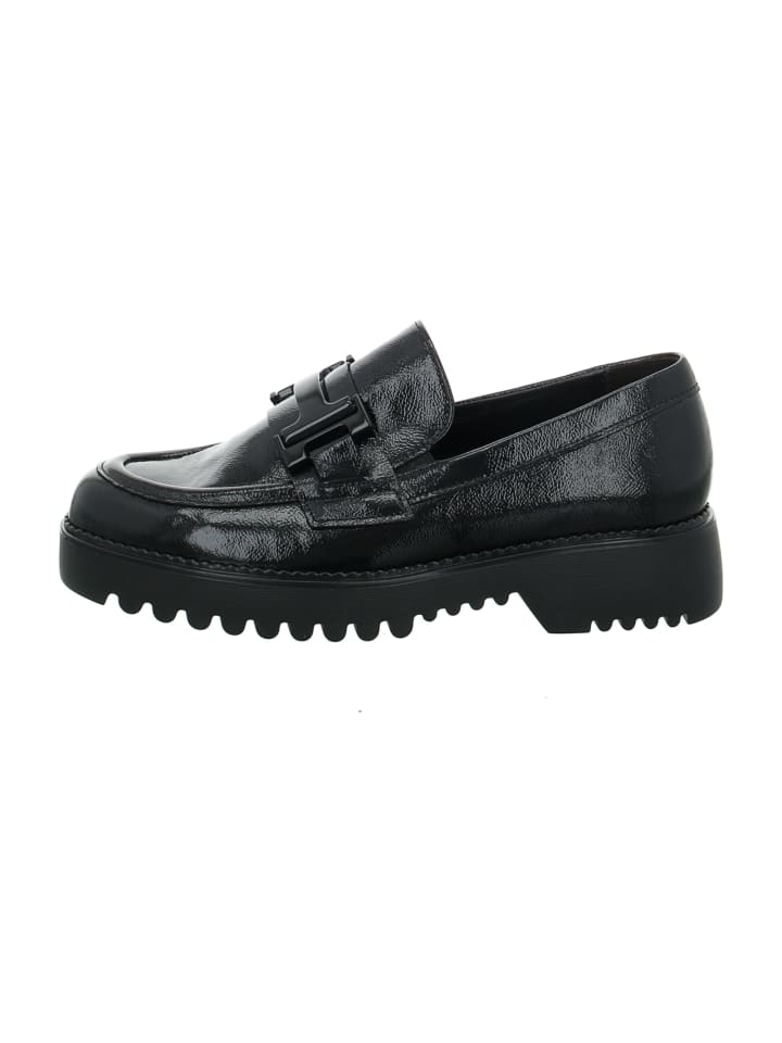 Hochfront Slipper in Schwarz