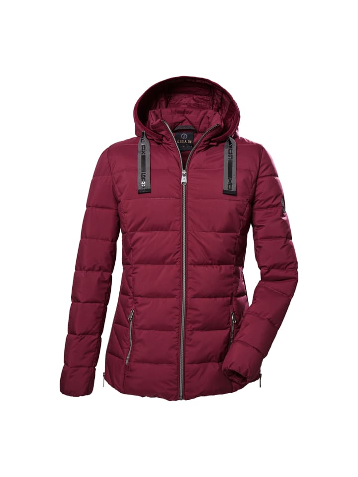 Steppjacke Funktionsjacke in Rot4517