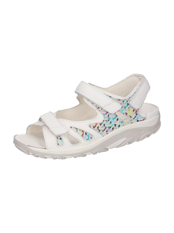 Komfort Sandalen in Weiß