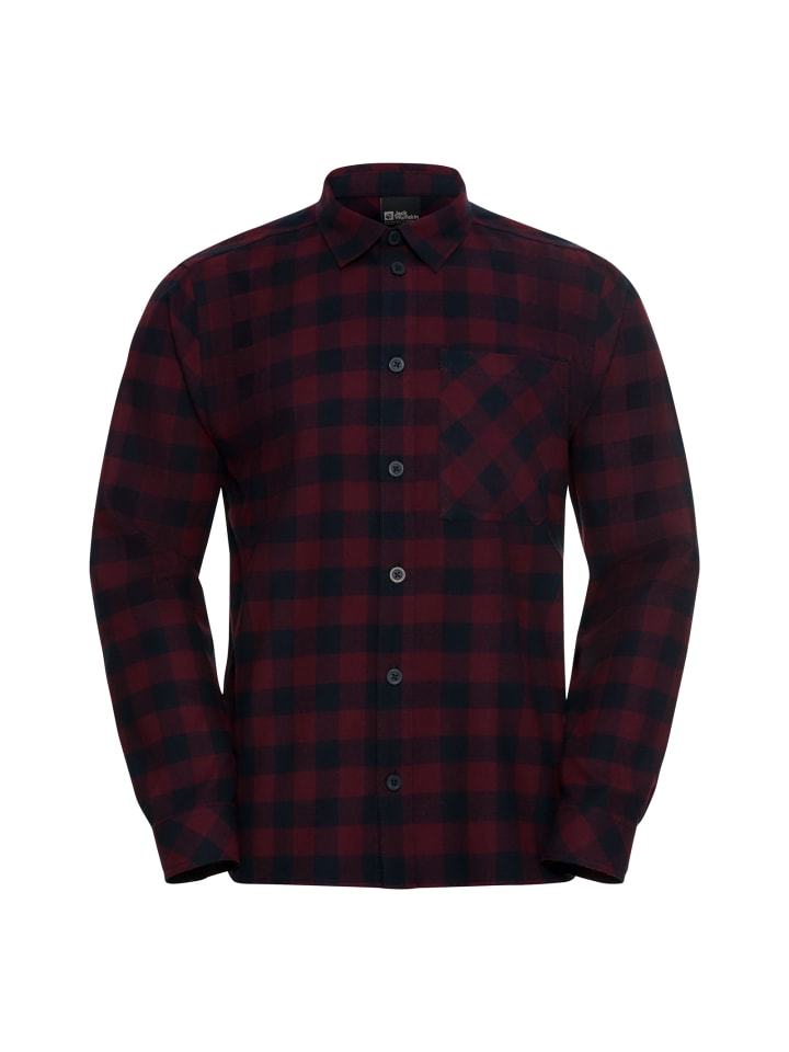 Lite Flannel Shirt M in Rot