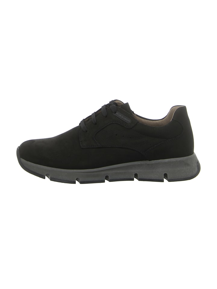 Sportliche Schnürschuhe in Schwarz