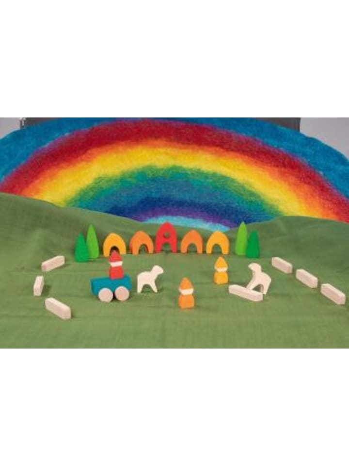 Spielzeug - Bausteine Mein kleines Dorf, per Set