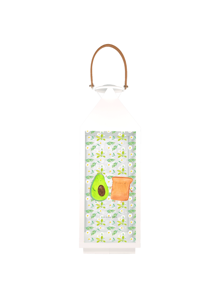 Laterne Avocado Toast ohne Spruch in Transparent