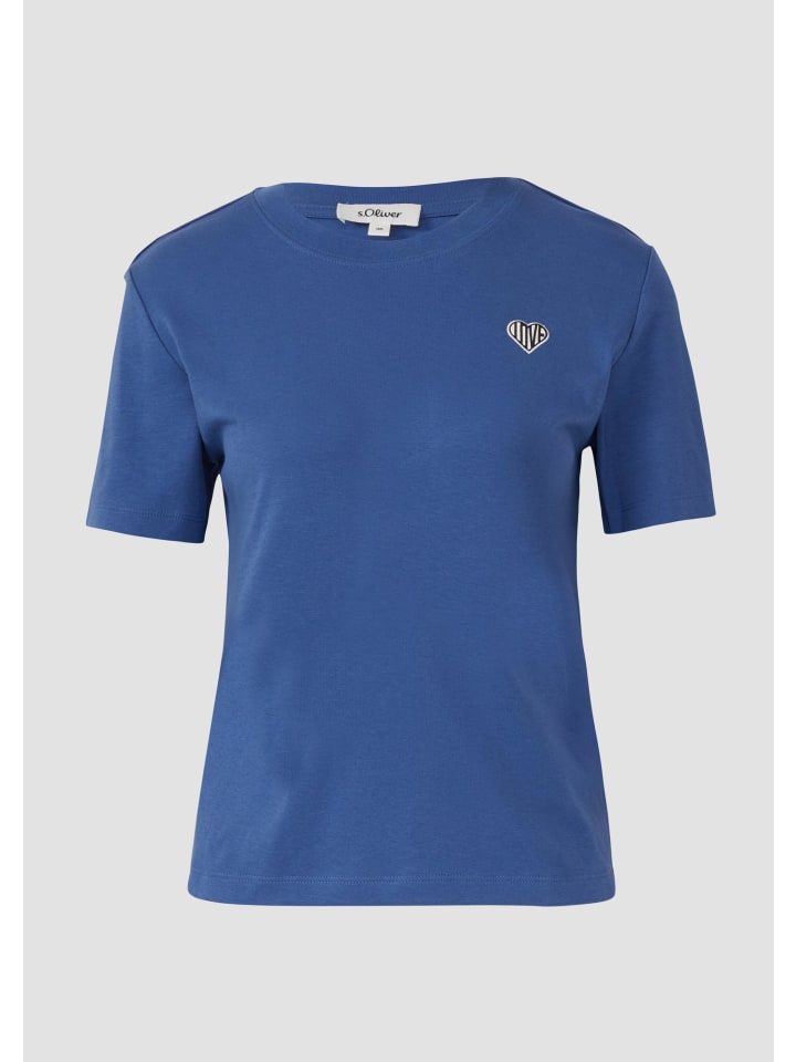 T-Shirt in 55D2_royalblau