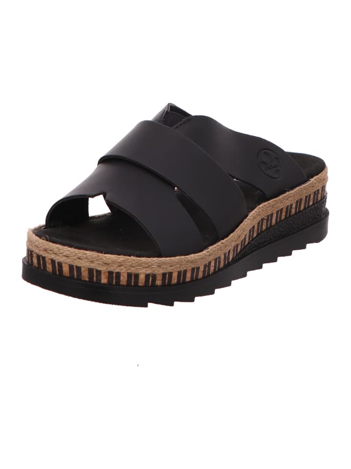 Pantolette in schwarz
