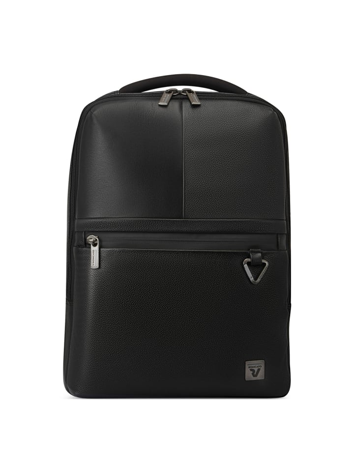 Trial Daypack Leder 40.5 cm Laptopfach black