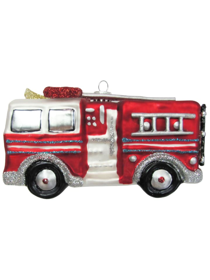 Baumschmuck-Glasornament in Rot