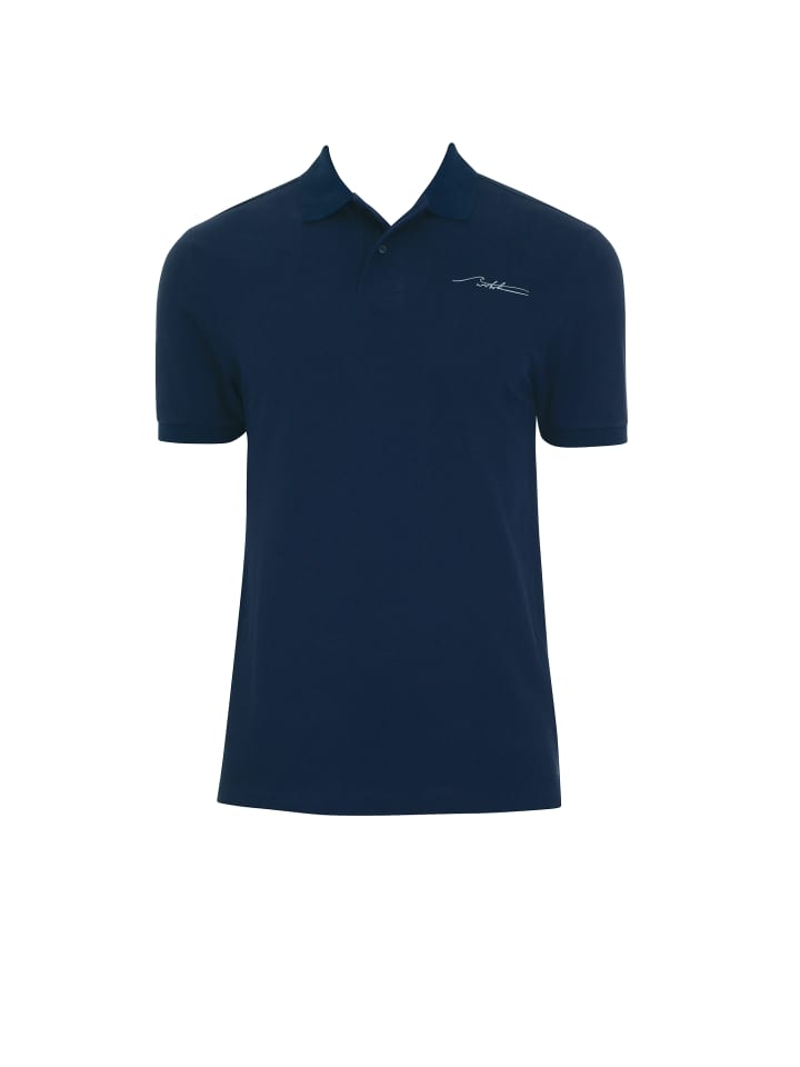 Poloshirt in nachtblau
