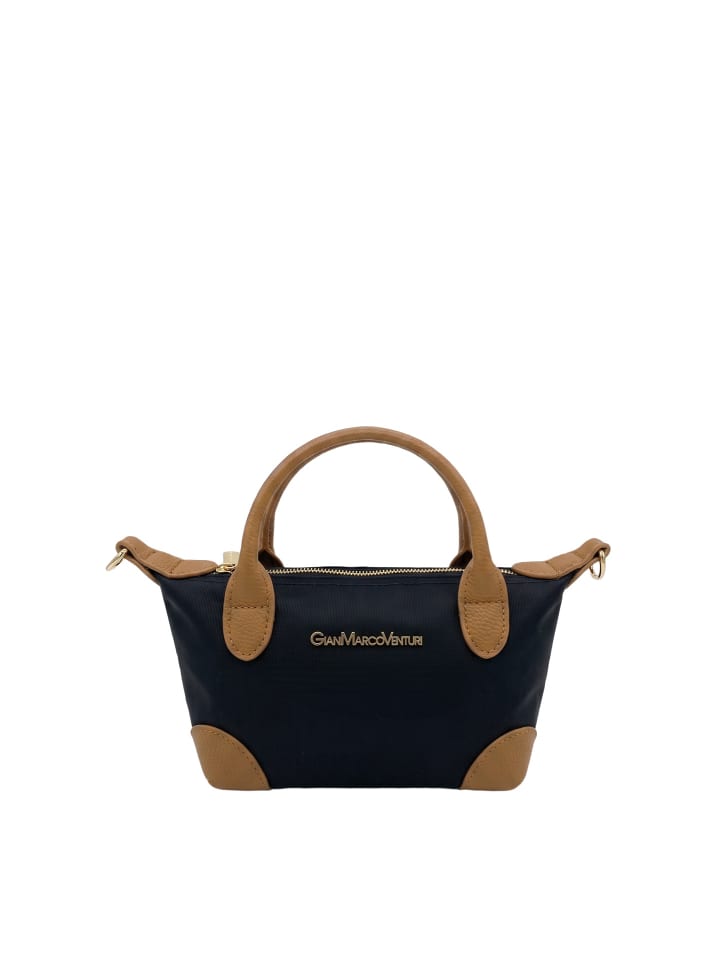 Umhängetasche in BLACK + BROWN