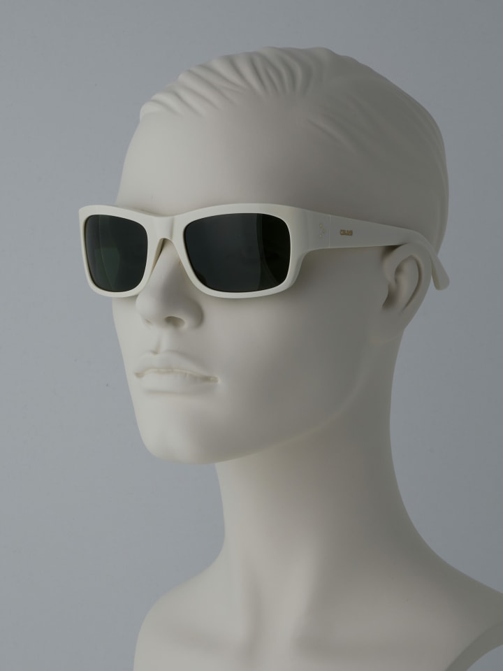 Sonnenbrille für Damen in weiß