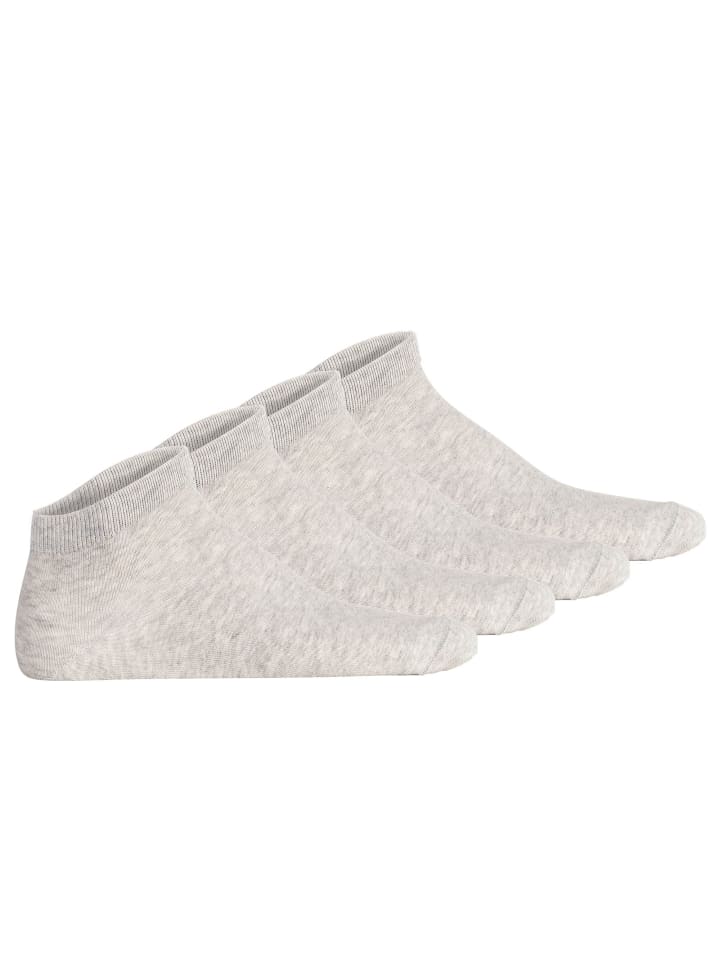 Socken 4er Pack in Grau