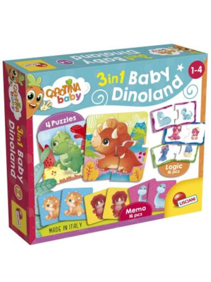Spiel - Carotina Baby Dinoland 3 in 1