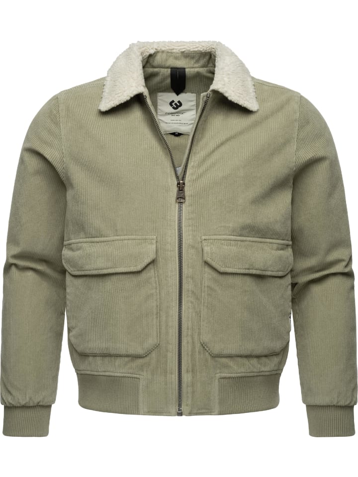 Cordjacke Aviss in Dusty Olive