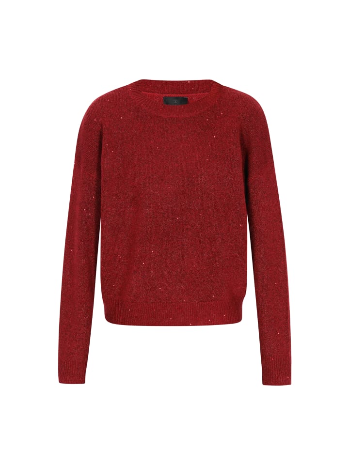 Women Sweater in wine red
