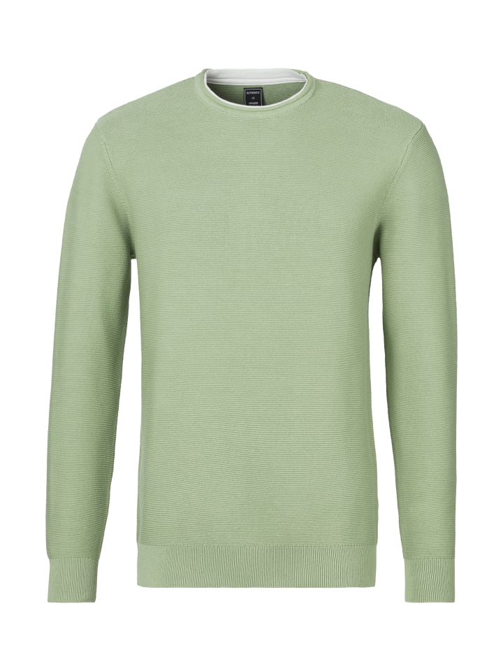 Strickpullover in grün