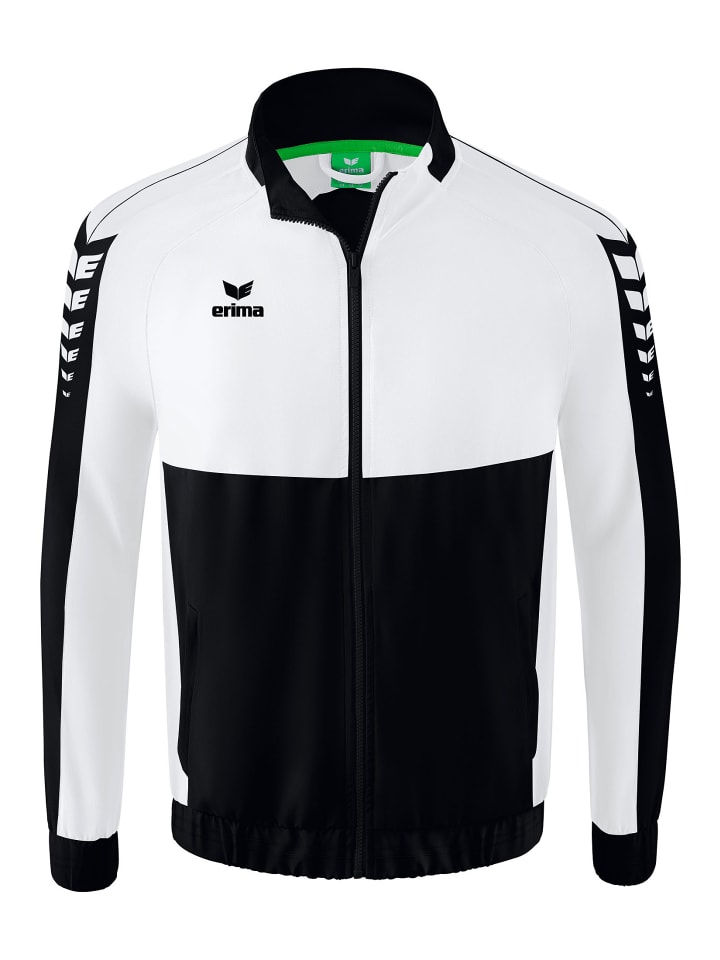 Kinder Six Wings Präsentationsjacke in schwarz/weiss