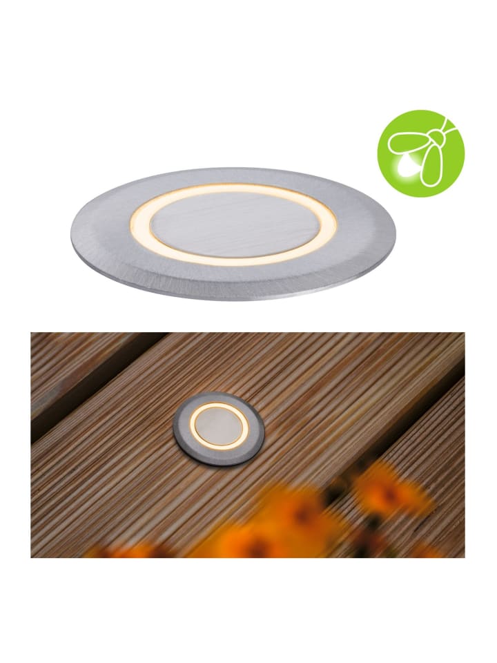 LED Bodeneinbauleuchte Goldlicht insektenfreundlich