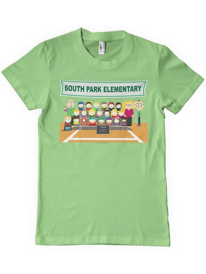 T-Shirt "Elementary T-Shirt" in Grün