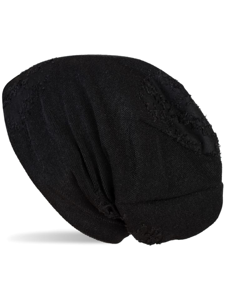 Beanie Mütze in Schwarz