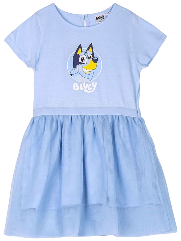 Sommerkleid Bluey mit Tüll in Hellblau