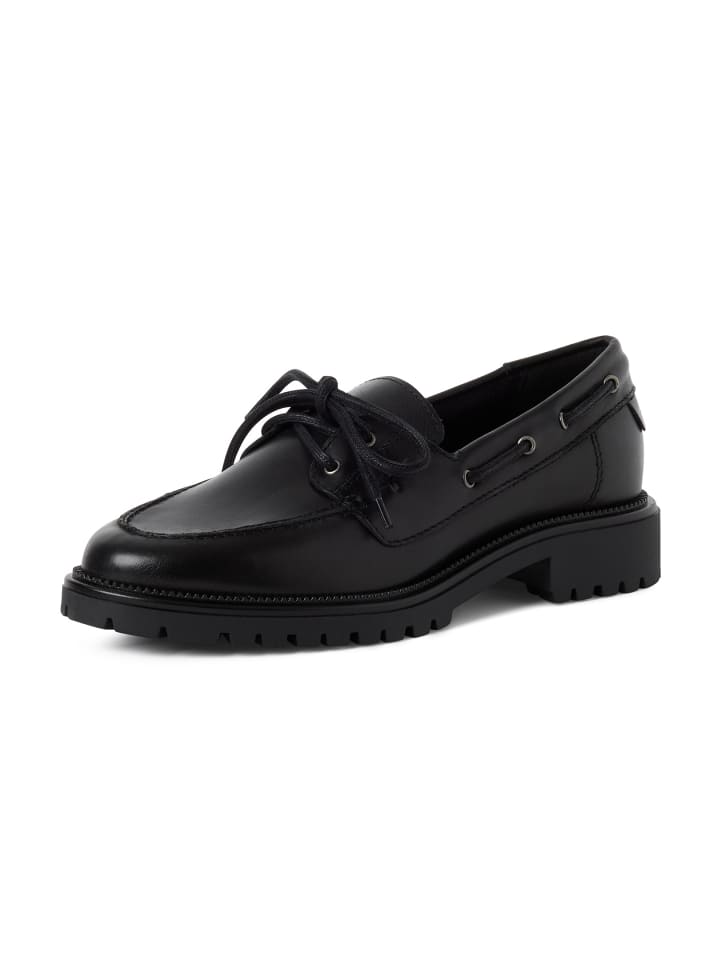 Klassische Slipper 1-23701-47 in schwarz