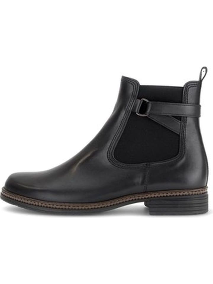 Stiefelette in dunkelblau