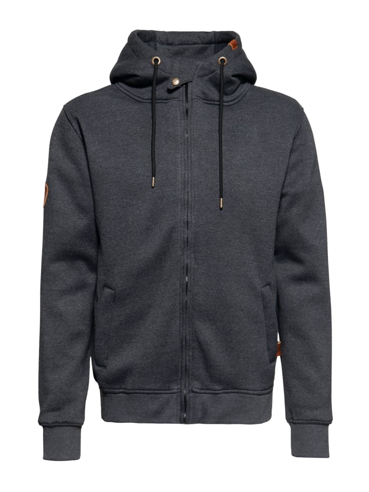 King Kerosin Outdoor Sweatjacke K.K. Adventure Gear in grau