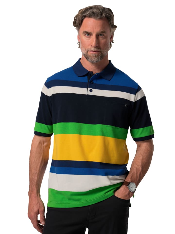 Poloshirt in dunkelblau