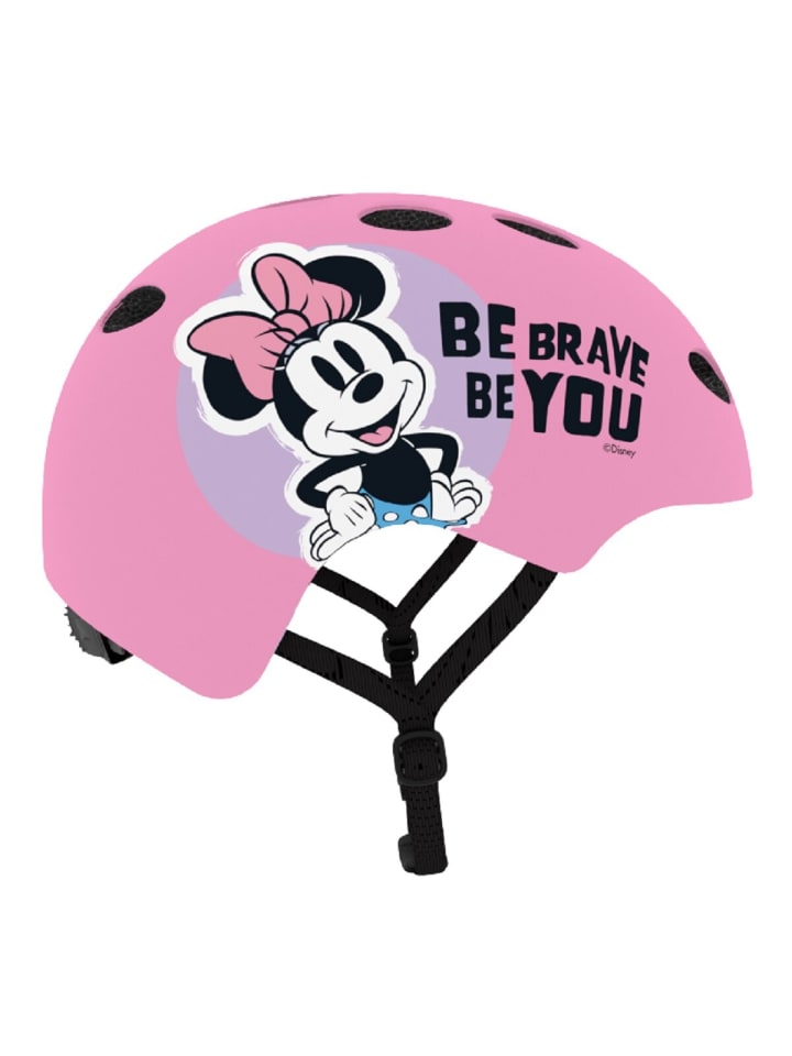 Disney Minnie Mouse Kinderhelm – Leichter Helm in Rosa