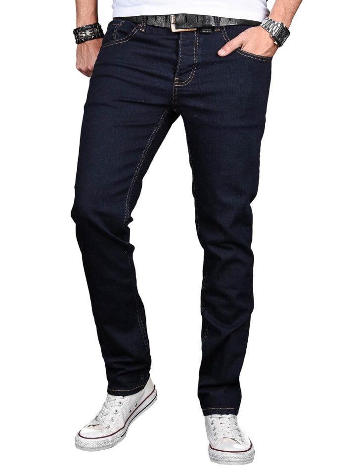 Jeans Salvarini-Basic-Multi2 in Denim