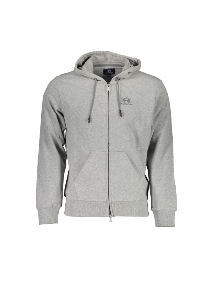 Grau Baumwolle Herren Sweatshirt